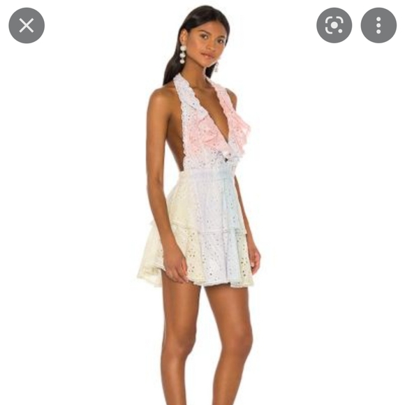 Loveshackfancy tie dye dress - Picture 2 of 3